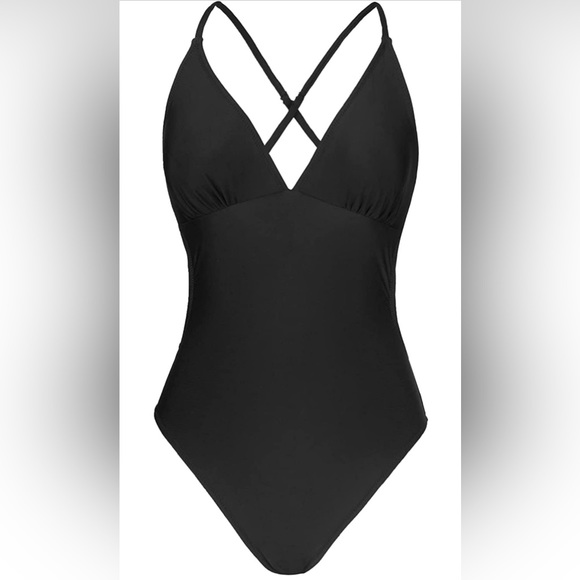 Cupshe size small black swimsuit NWT - Picture 1 of 8